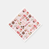 Serviette En Papier Serviettes de friandises (Coin)