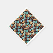 Serviette En Papier Serviettes de friandises (Coin)