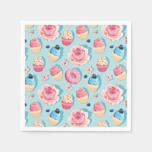 Serviette En Papier Serviettes de friandises (Devant)