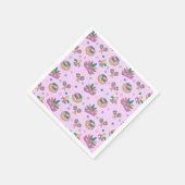 Serviette En Papier Serviettes de gâteau Preppy Mardi Gras King (Coin)