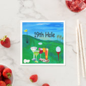 Serviette En Papier serviettes de golf 19th hole (En situation)