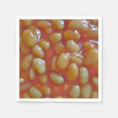 Serviette En Papier Serviettes de haricots cuits (Devant)