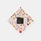 Serviette En Papier Serviettes de la fête de l'infirmière (Coin)