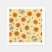 Serviette En Papier serviettes de la partie design d'automne (Devant)