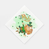 Serviette En Papier Serviettes de la Saint-Patrick (Coin)