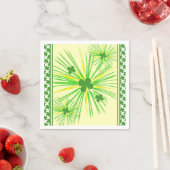 Serviette En Papier Serviettes de la Saint Patrick avec fringues (En situation)
