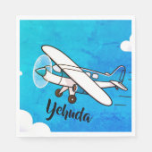 Serviette En Papier Serviettes de l'avion (Devant)