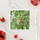 Serviette En Papier Serviettes de libellules de Dark (En situation)