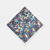 Serviette En Papier Serviettes de luxe à motif léopard Opale (Coin)
