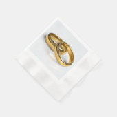 Serviette En Papier Serviettes de mariage (Coin)