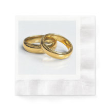 Serviettes de mariage