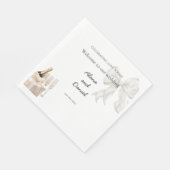 Serviette En Papier Serviettes de mariage (Coin)