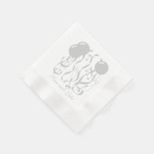 Serviette En Papier Serviettes de mariage (Coin)