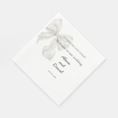 Serviette En Papier Serviettes de mariage (Coin)