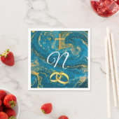 Serviette En Papier Serviettes de mariage (En situation)