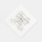 Serviette En Papier Serviettes de mariage (Coin)