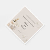 Serviette En Papier Serviettes de mariage (Coin)
