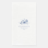 Serviette En Papier Serviettes de mariage élégantes pour invités – CEL (Devant)