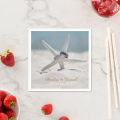 Serviette En Papier Serviettes de mariage Starfish Beach (En situation)
