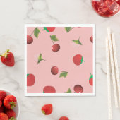 Serviette En Papier Serviettes de mélange de fruits (En situation)
