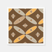 Serviette En Papier serviettes de Motif Batik indonésien (Devant)