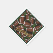 Serviette En Papier Serviettes de Motif de football (Coin)