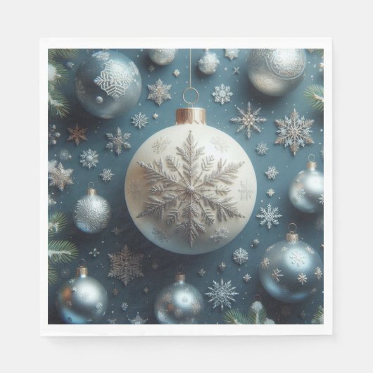 Serviette En Papier serviettes de Noël ! (Devant)