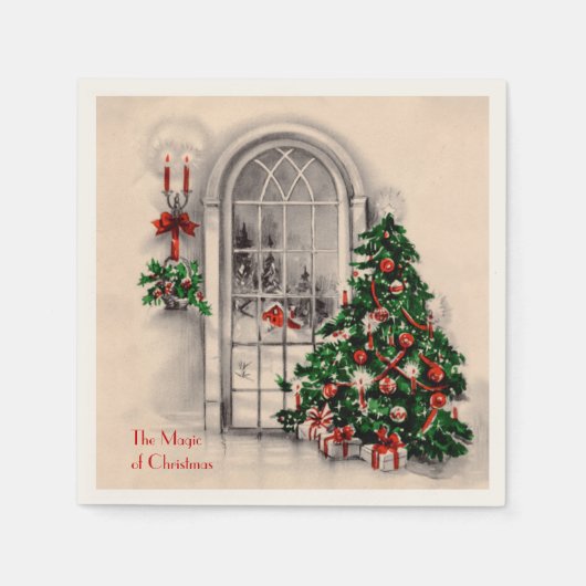 Serviette En Papier Serviettes de Noël (Devant)