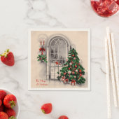 Serviette En Papier Serviettes de Noël (En situation)