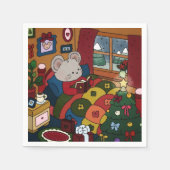 Serviette En Papier serviettes de Noël (Devant)