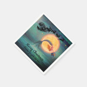 Serviette En Papier Serviettes de Noël de sirène (Coin)