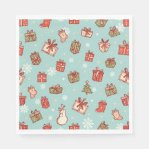 Serviettes de Noël Design