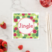 Serviette En Papier Serviettes de Noël Jingle (En situation)