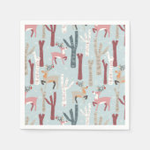 Serviette En Papier serviettes de noël pastel (Devant)