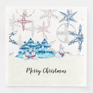 Serviette En Papier Serviettes de Noël, Taille du dîner
