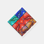 Serviette En Papier Serviettes de panneau de corroborée (Coin)