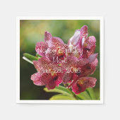 Serviette En Papier Serviettes de papier d'anniversaire de groupe (Devant)