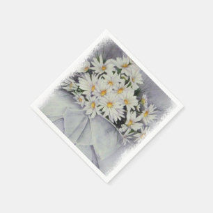 SERVIETTE EN PAPIER SERVIETTES DE PAPIER DE BOUQUET DE FLEUR DE