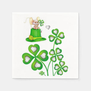 Serviette En Papier Serviettes de papier de jour St. Patrick