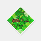 Serviette En Papier Serviettes de papier de jour St. Patrick (Coin)