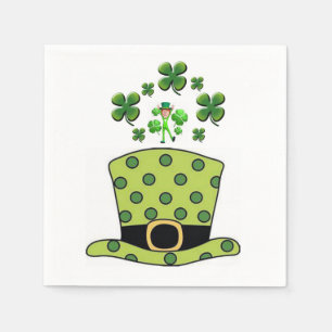 Serviette En Papier Serviettes de papier de jour St. Patrick