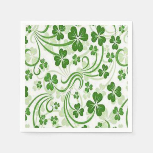 Serviette En Papier Serviettes de papier de jour St. Patrick (Devant)