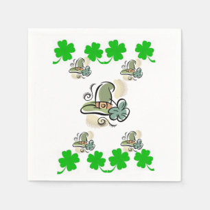 Serviette En Papier Serviettes de papier de jour St. Patrick