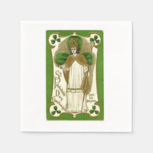 Serviette En Papier Serviettes de papier de jour St. Patrick
