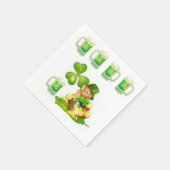 Serviette En Papier Serviettes de papier de jour St. Patrick (Coin)