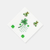 Serviette En Papier Serviettes de papier de jour St. Patrick (Coin)