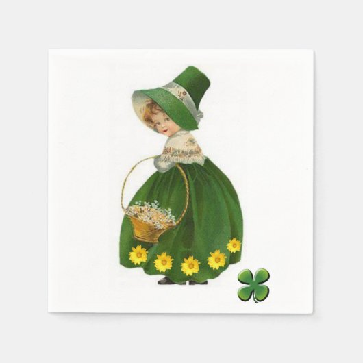 Serviette En Papier Serviettes de papier de jour St. Patrick (Devant)