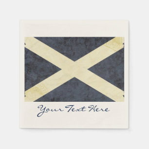 Serviette En Papier Serviettes de partie de drapeau de l'Ecosse