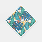 Serviette En Papier Serviettes de partie de feuillage tropical (Coin)