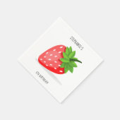 Serviette En Papier Serviettes de patchs de fraises (Coin)